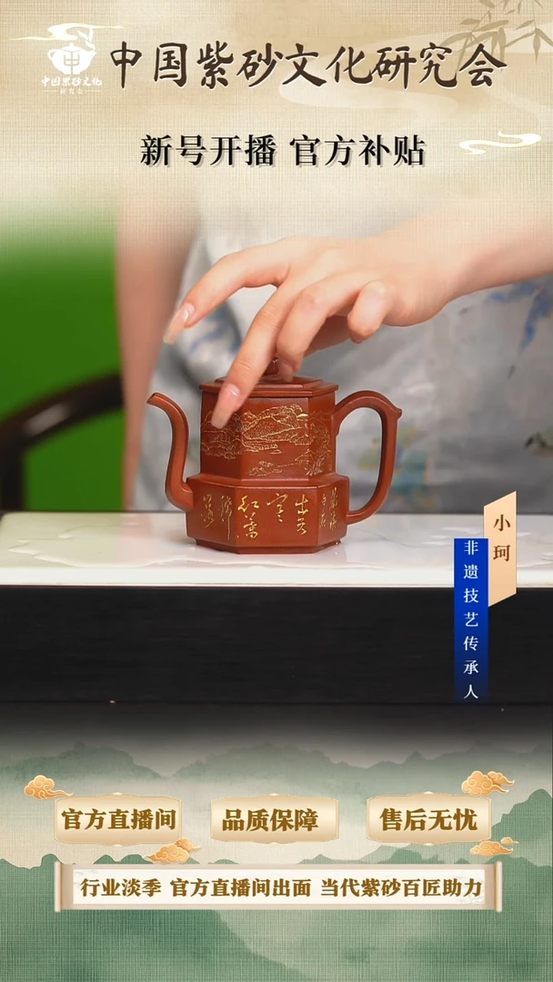 茶壶紫砂陶茶文化王    大红袍200cc左右