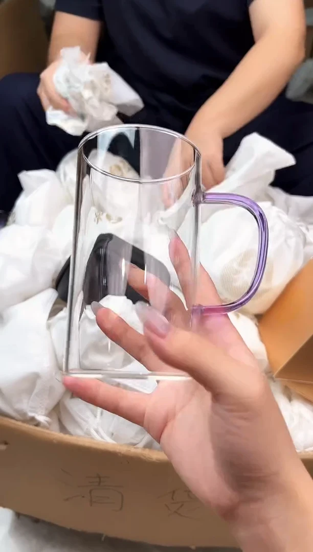 禾墨绿茶杯子浅紫色