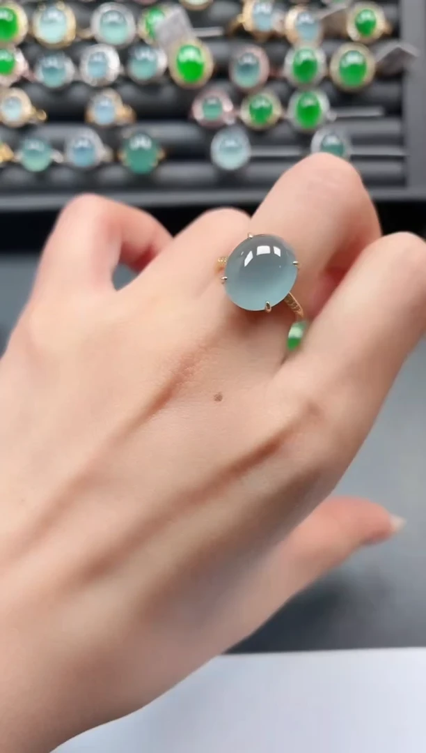 银S925镶嵌戒指翡翠11111111111