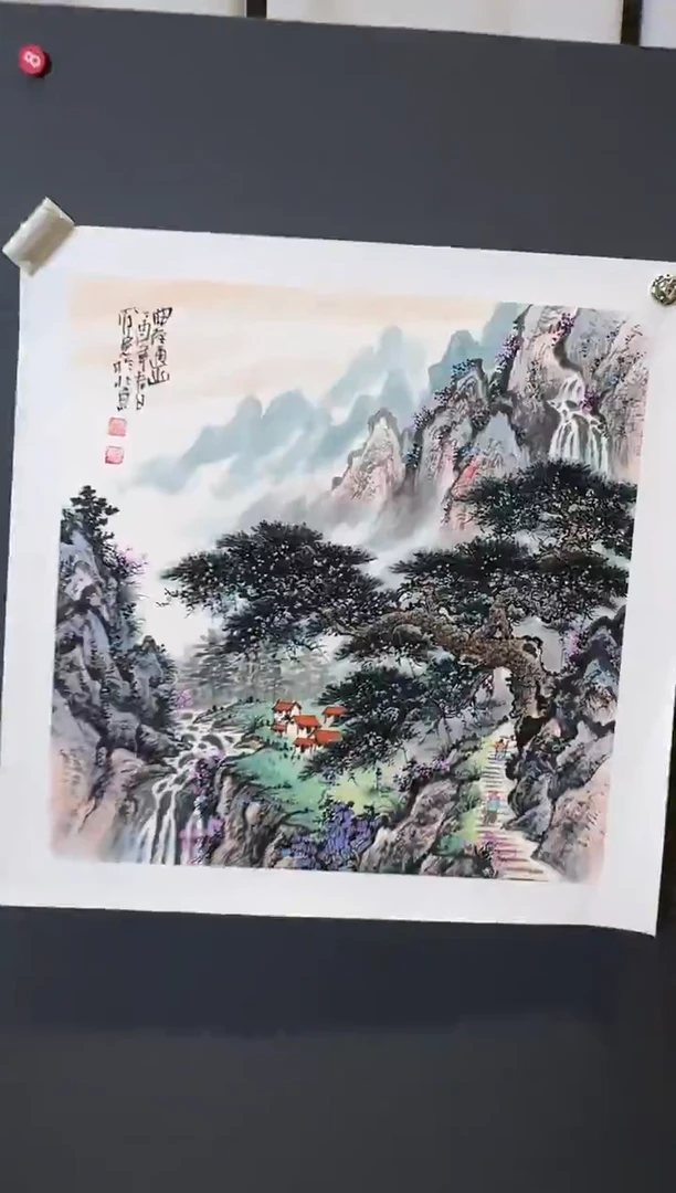 国画郝凤先曲径通幽2025-1228DH046