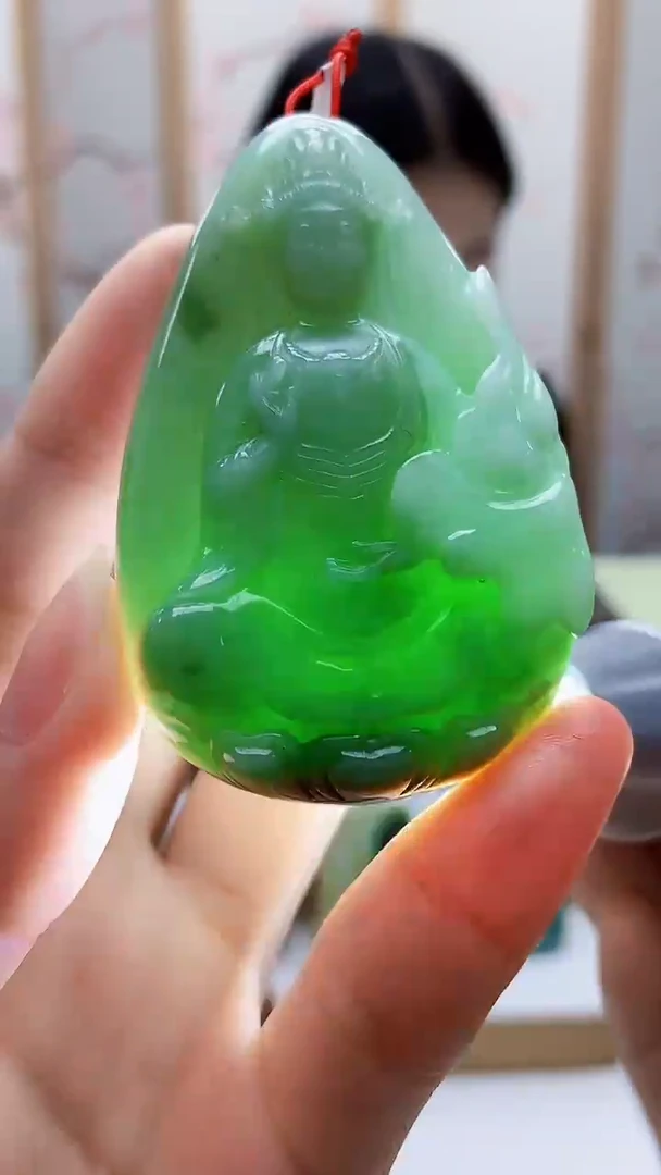 未镶嵌定制翡翠4812ry-毛货挂件126