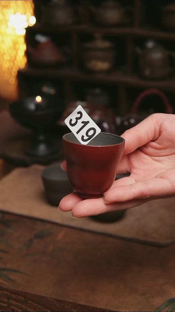 319号紫砂全手主人杯30毫升