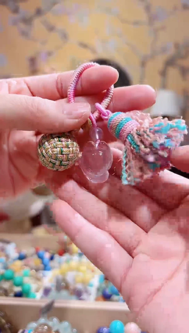 未镶嵌手链烟晶天然星光粉设计款