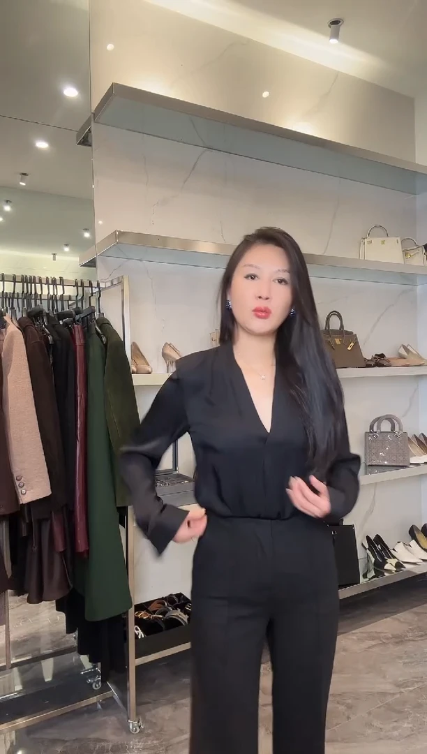 黑色真丝衬衫备注尺码