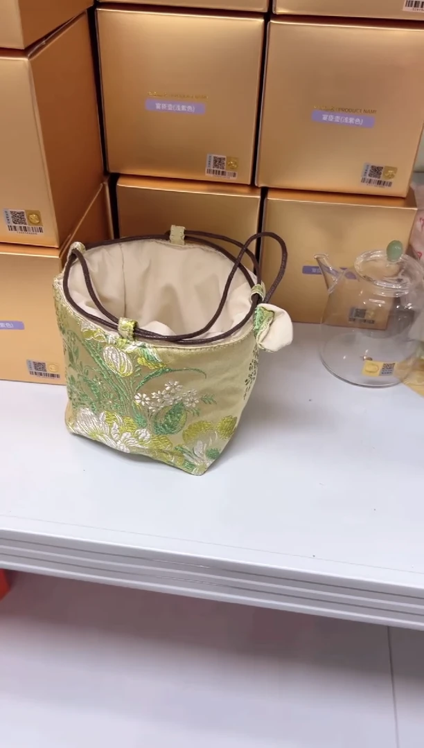 【禾器】茶事包牡丹花