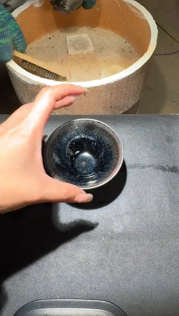 茶盏黎跃龙龙窑柴烧88