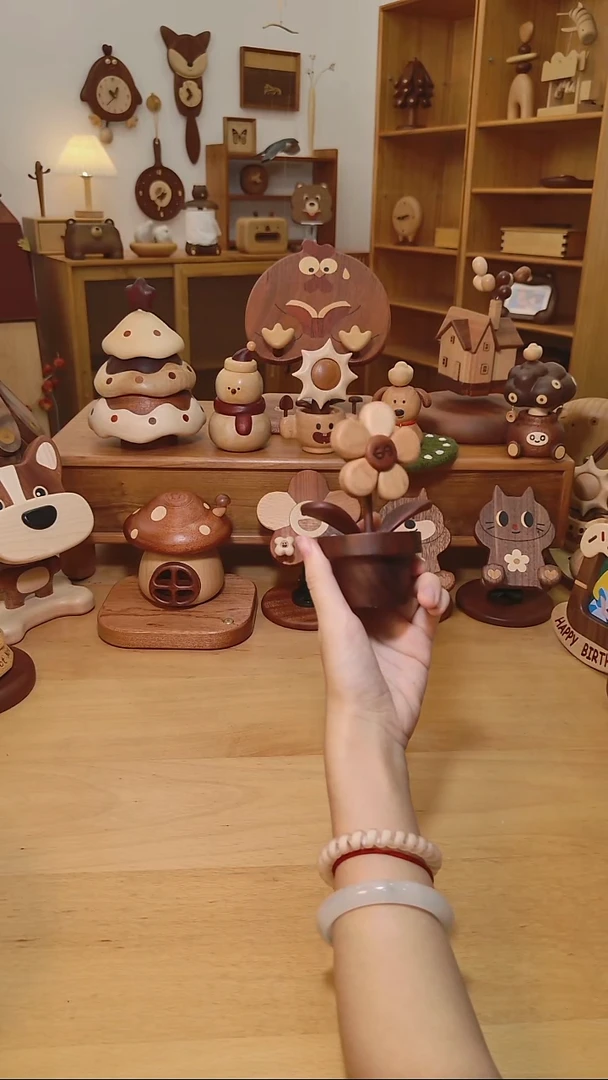 木401有钱花摆件微瑕