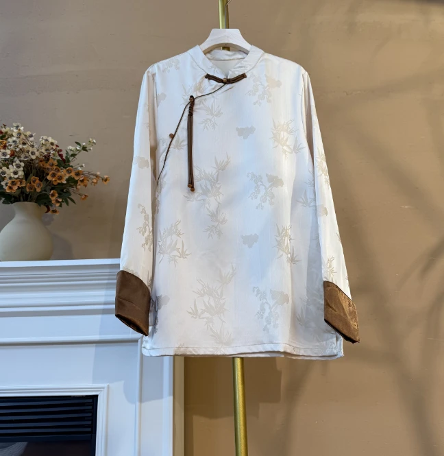 [‌‌封雪]Q302春季新款显瘦宽松简约长袖时尚休闲百搭打底衫