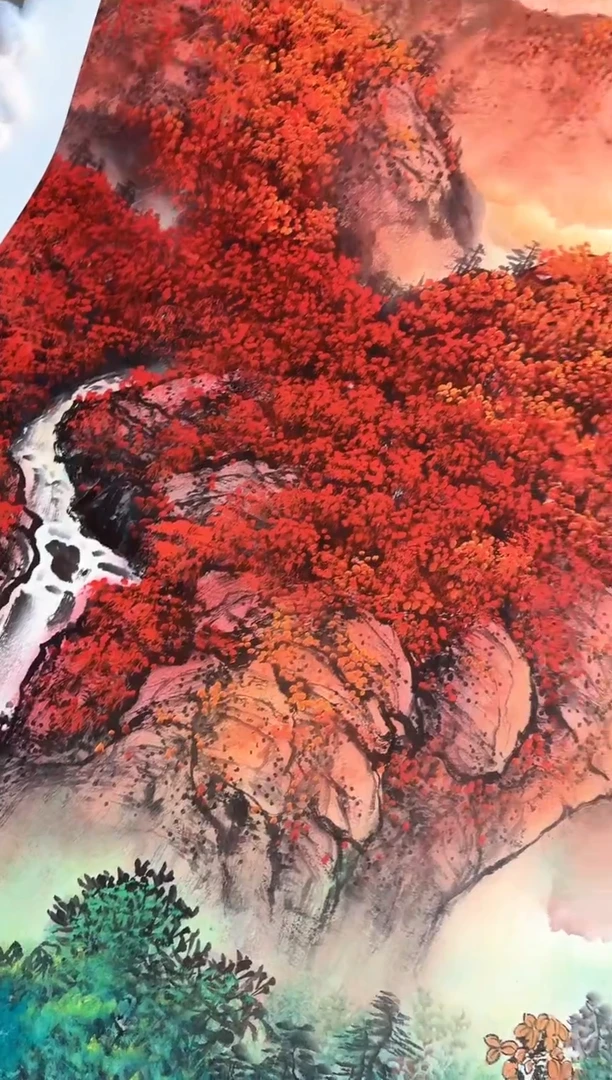 国画36赵隆轩艺术馆李庆兴老师作品