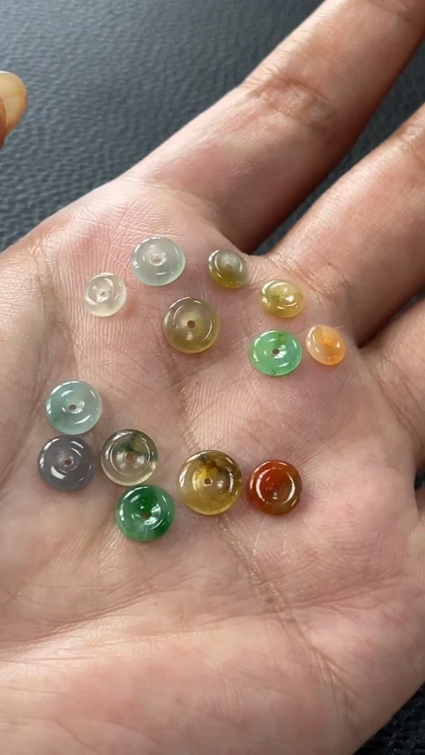 定制翡翠未镶嵌打包