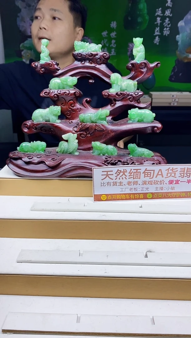 颈饰未镶嵌翡翠清*1