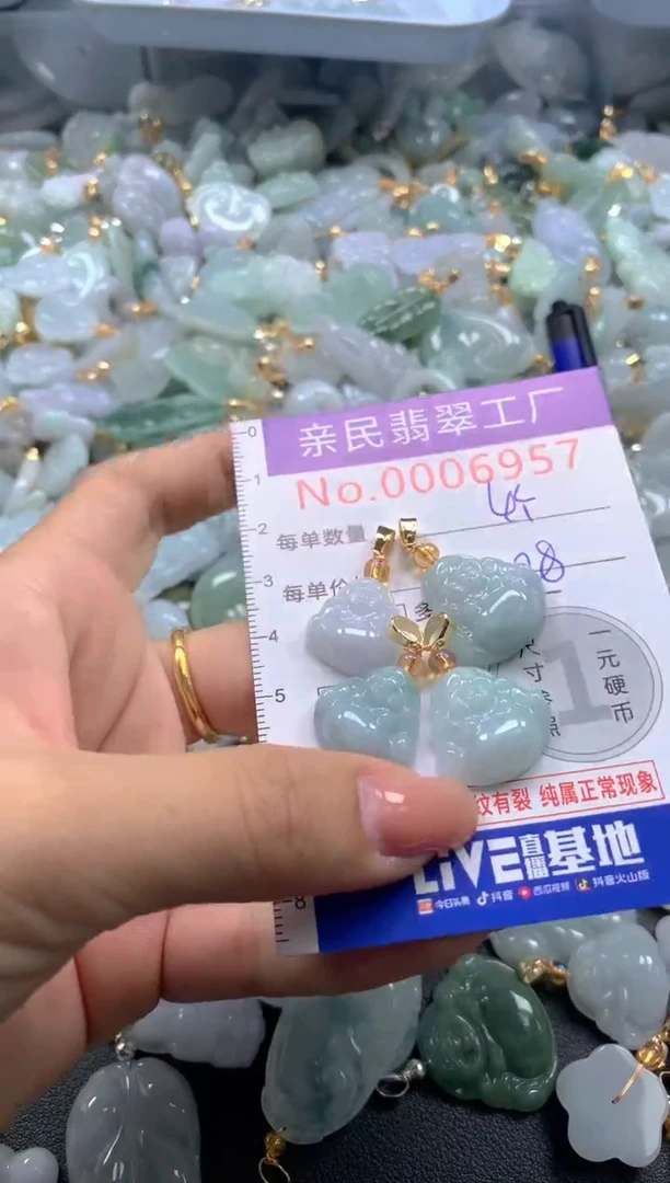 颈饰未镶嵌翡翠6957