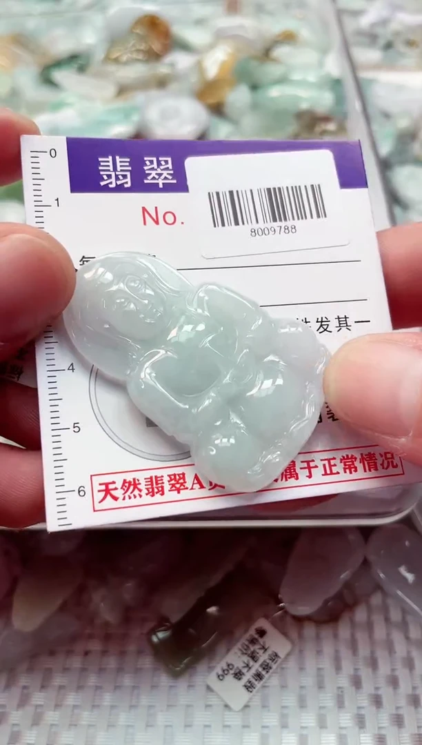 颈饰未镶嵌翡翠天然翡翠吊坠/8009788