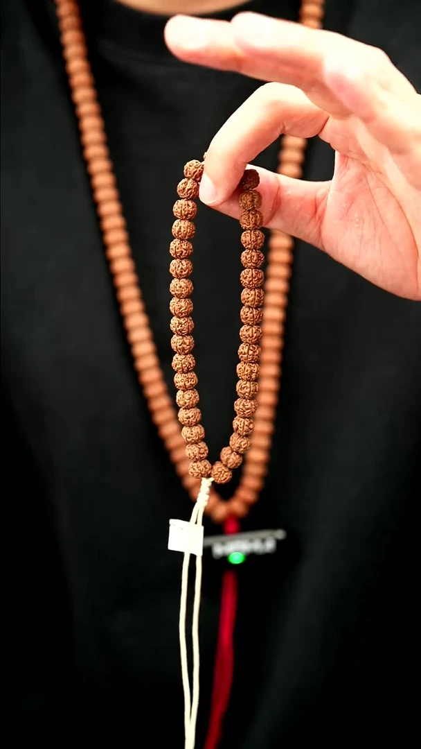 手串金刚菩提9mm葛地里产区原桩盘龙纹单圈无工具