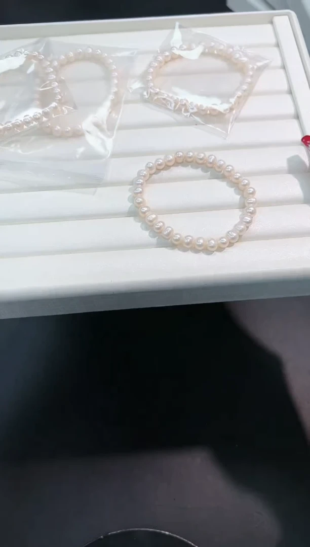 【闪购商品】淡水珍珠手串未镶嵌99l多样性发其一/1条默认微瑕