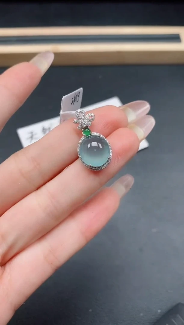 银S925镶嵌戒指翡翠1111