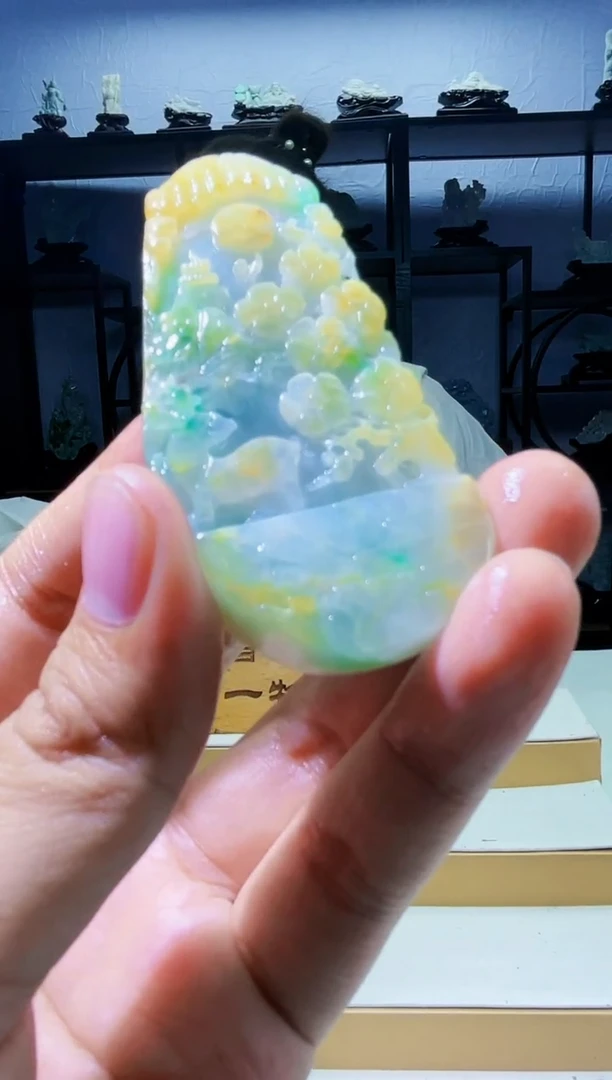 【闪购商品】定制翡翠未镶嵌毛货02050045