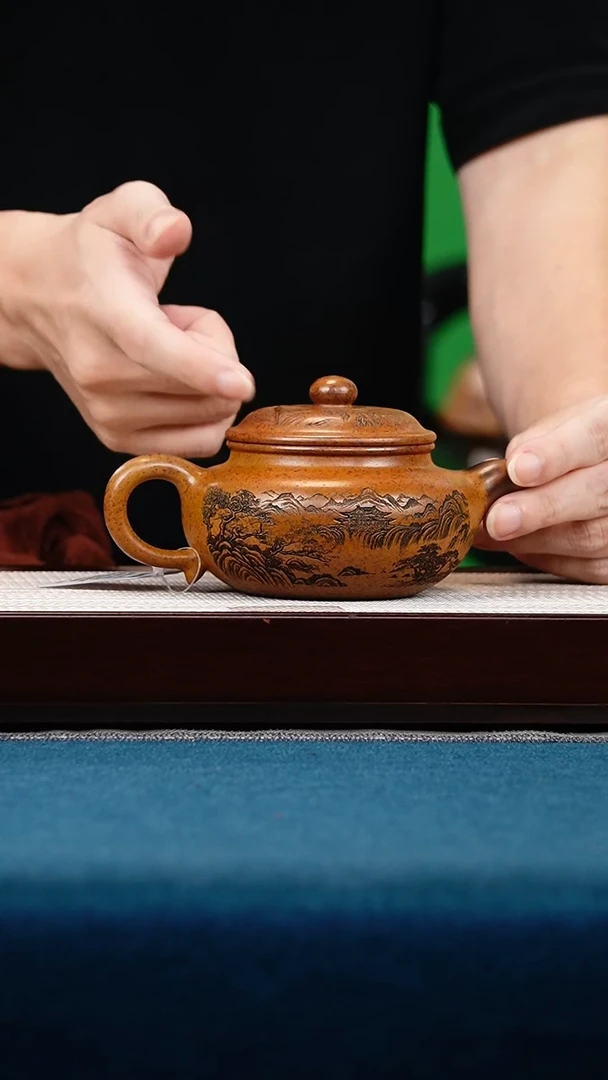 茶壶紫砂龙骨金砂仿古