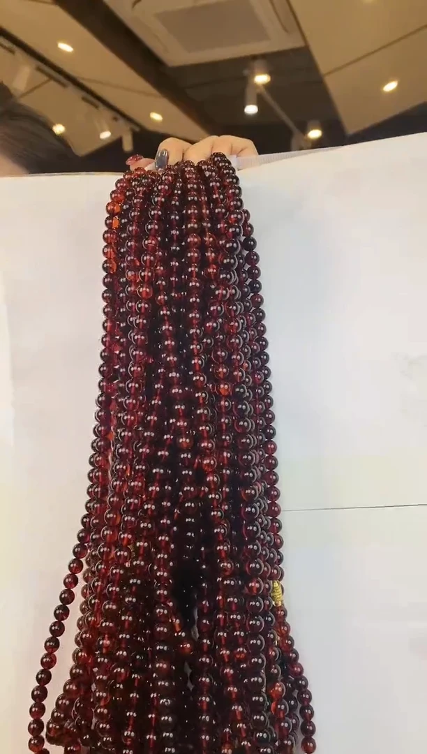 【闪购商品】琥珀颈饰未镶嵌多样性发一