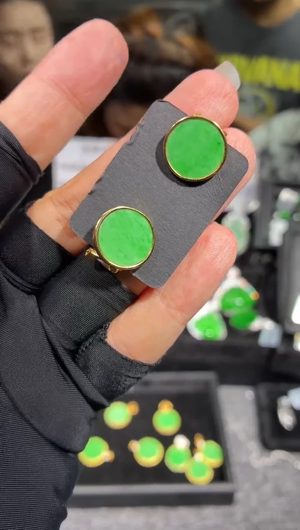 银S925镶嵌定制翡翠32定制翡翠-多样性发货（发其一）