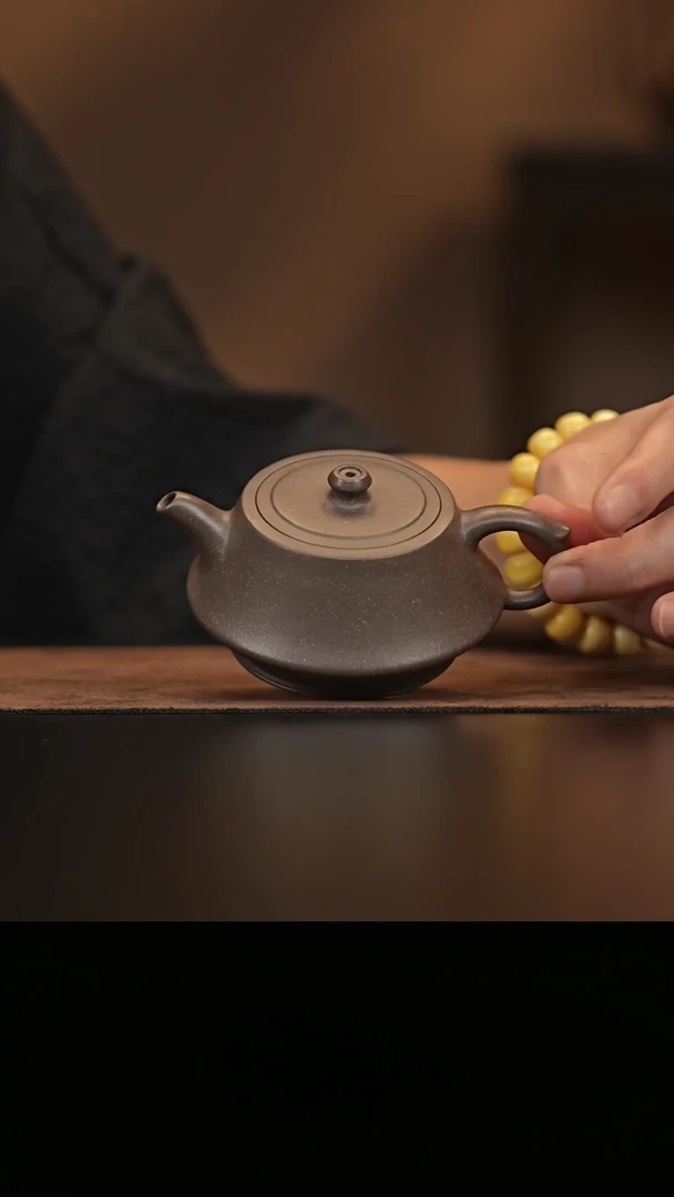 允禾斋  紫砂壶  柱础 紫泥