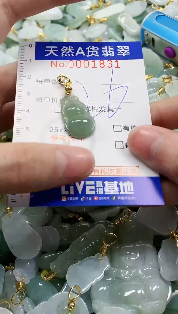 颈饰未镶嵌翡翠纯天然a货翡翠