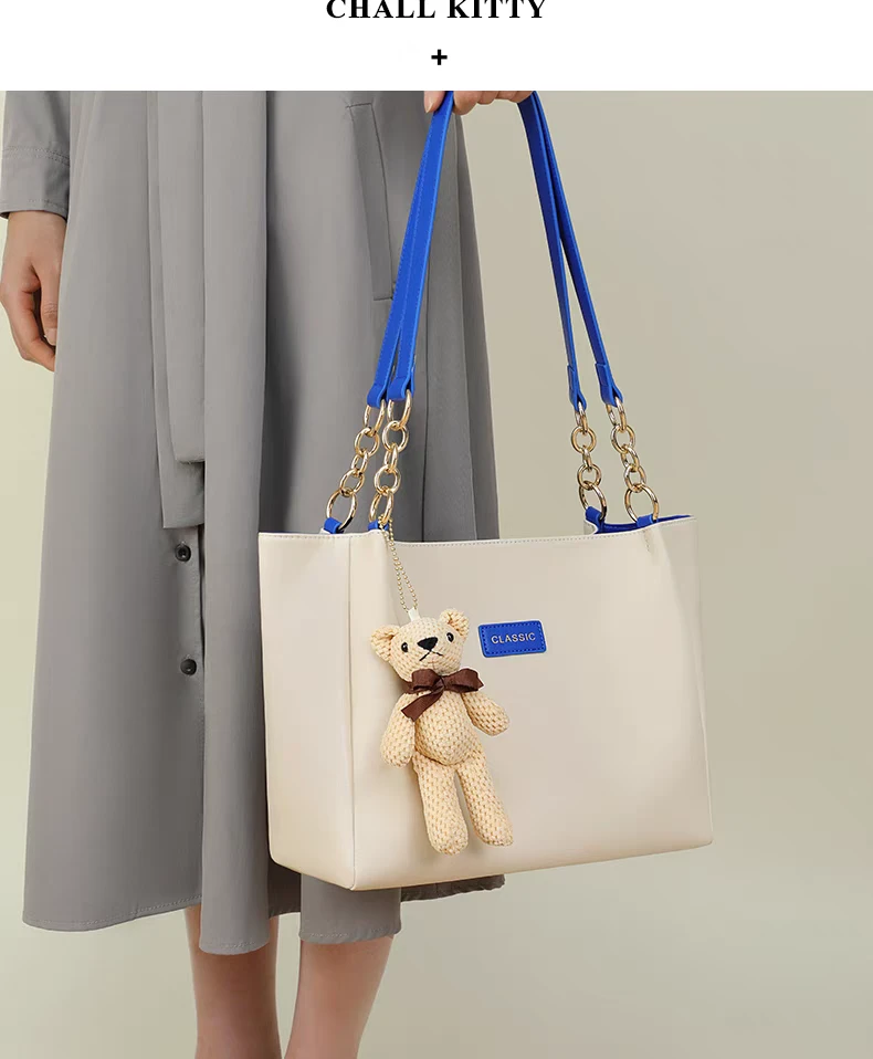 4托特包车缝线公主风韩式单肩包通勤