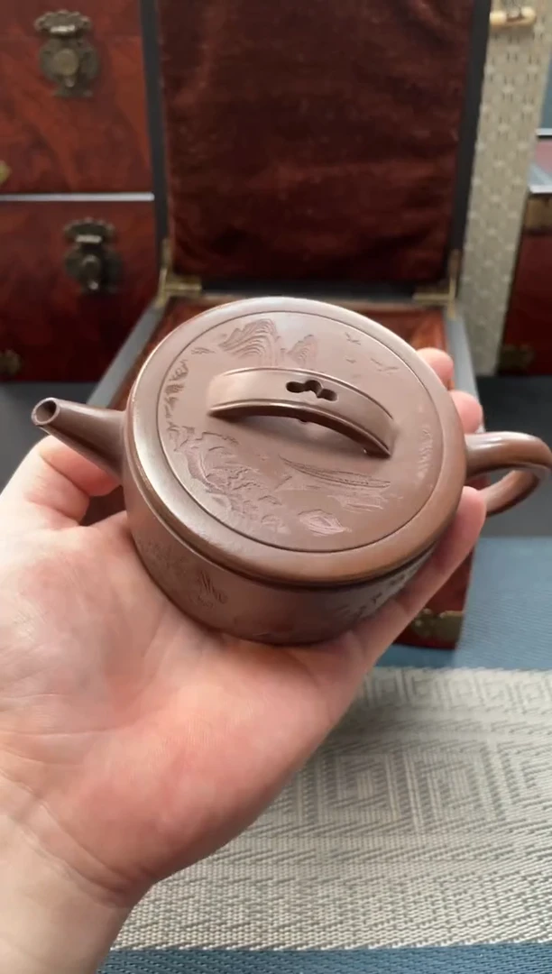茶壶紫砂5宜兴原矿紫砂