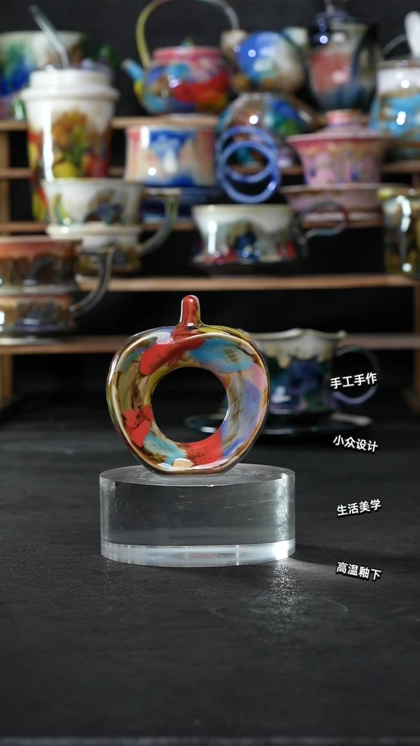 设计师款景德镇森涩手创微瑕（食品级）598