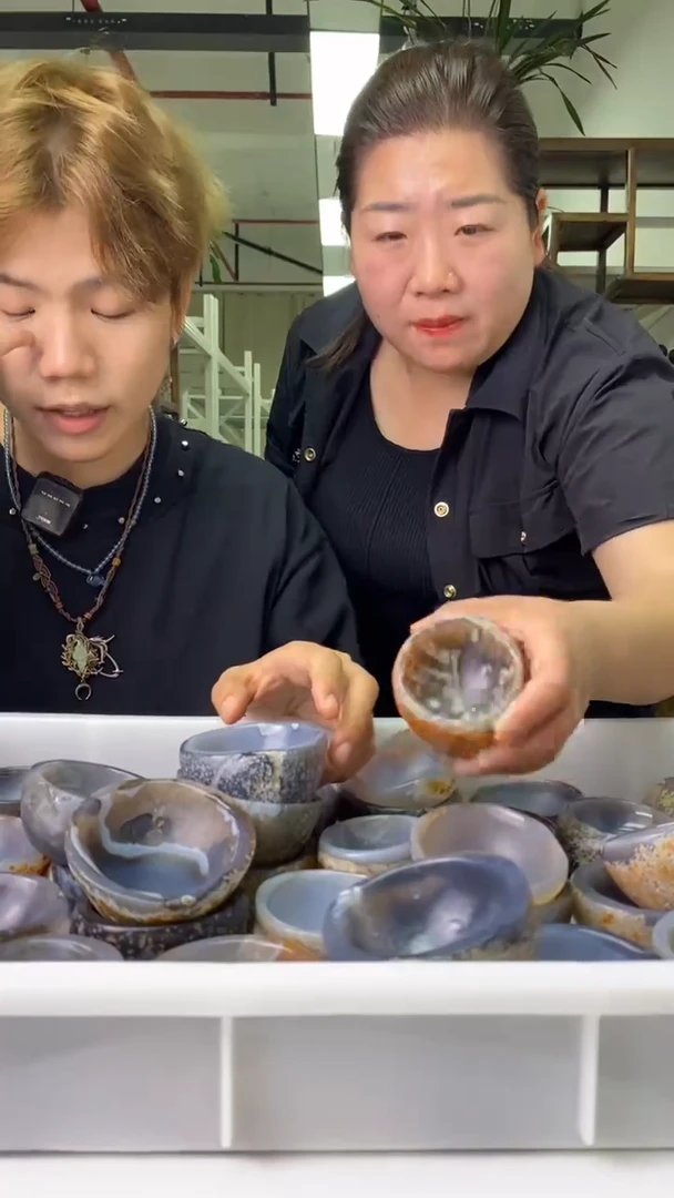 摆件玛瑙未镶嵌玛瑙碗多样性发其一