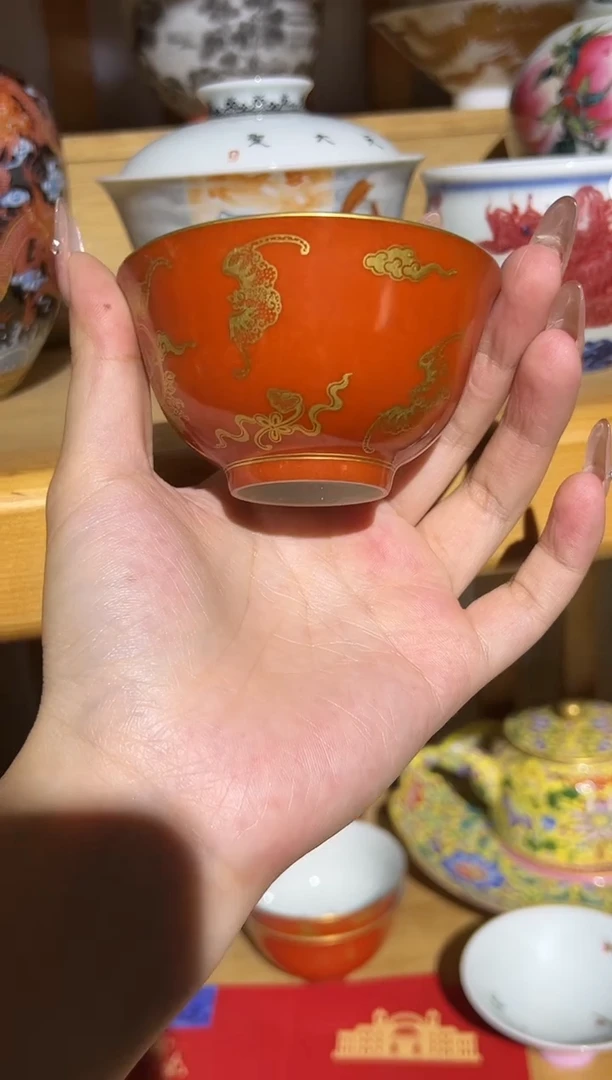 瓷片景德镇瓷器茶器茶杯