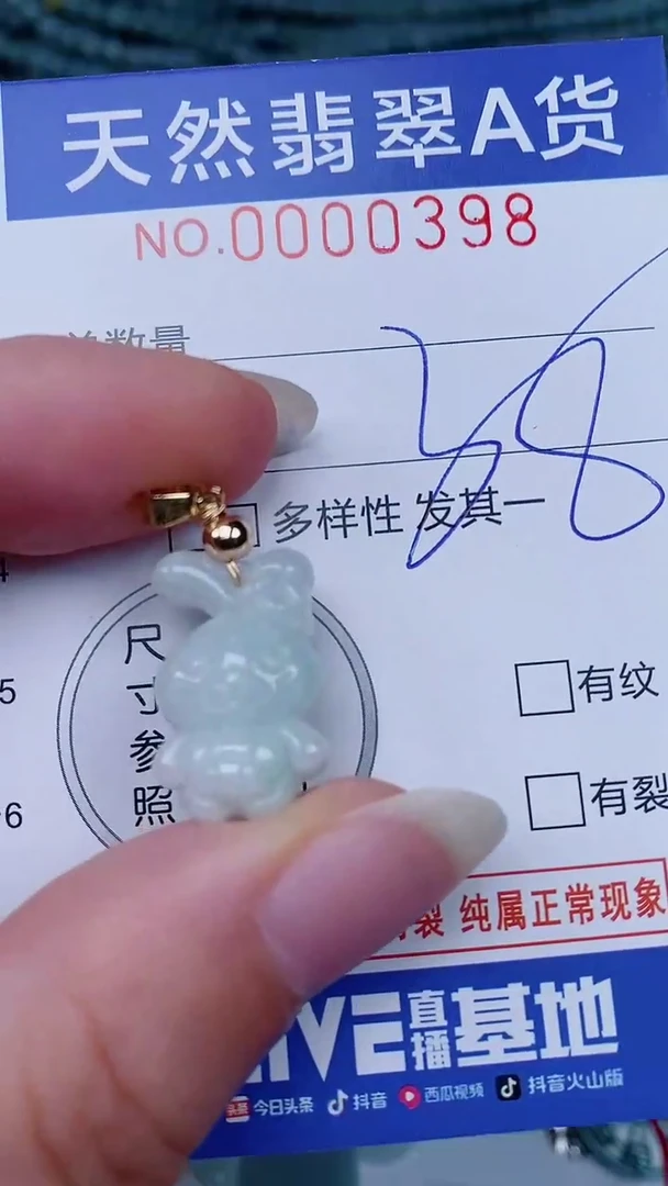 翡翠未镶嵌颈饰00000398