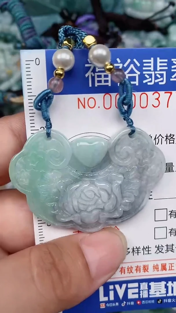 翡翠未镶嵌颈饰...0000377