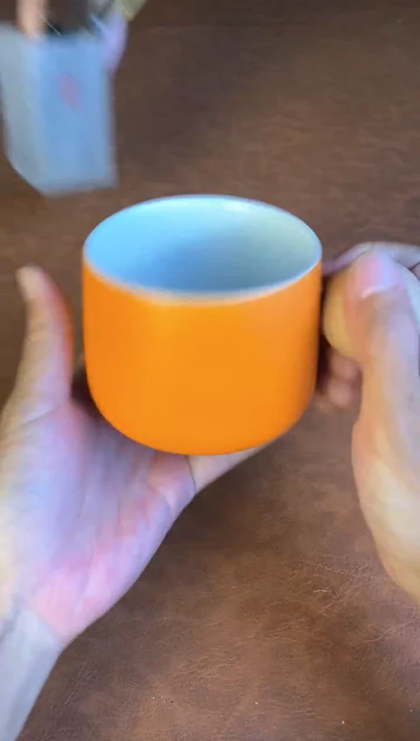 @@@@@@@@@@@@@@@橙色咖啡杯圆饼