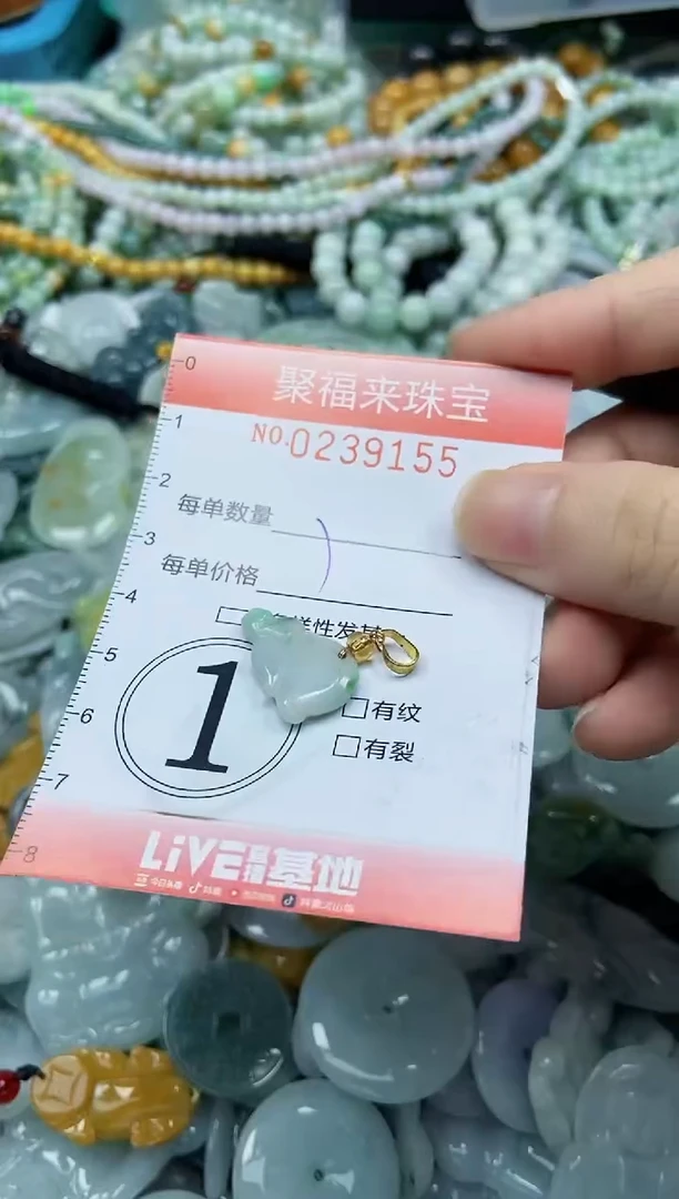 未镶嵌挂件翡翠闪购0239155