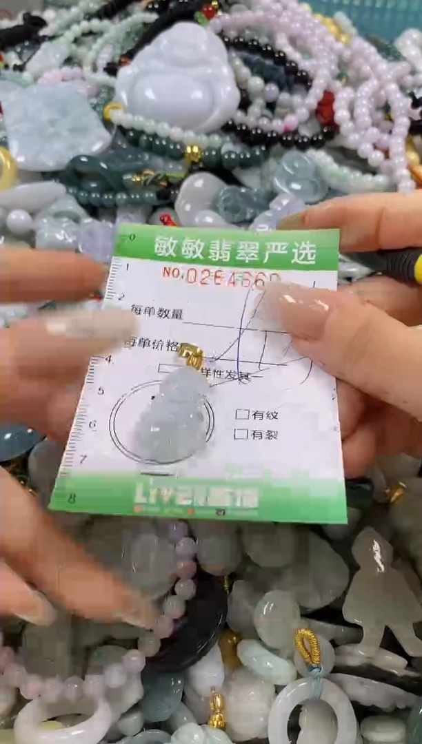 翡翠未镶嵌颈饰闪购0264669多样性发其一