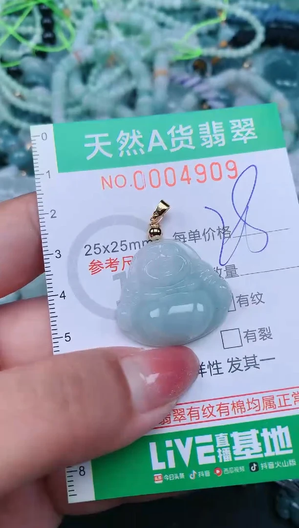 【闪购商品】翡翠颈饰未镶嵌.0004912