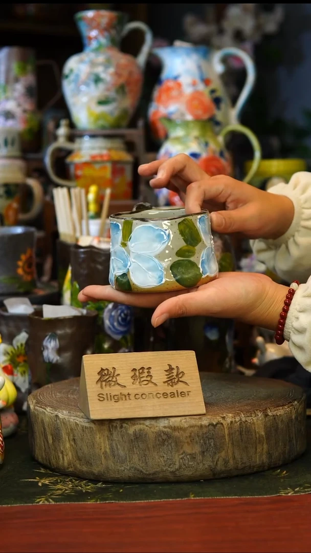 陶瓷49景德镇手工手绘釉下彩