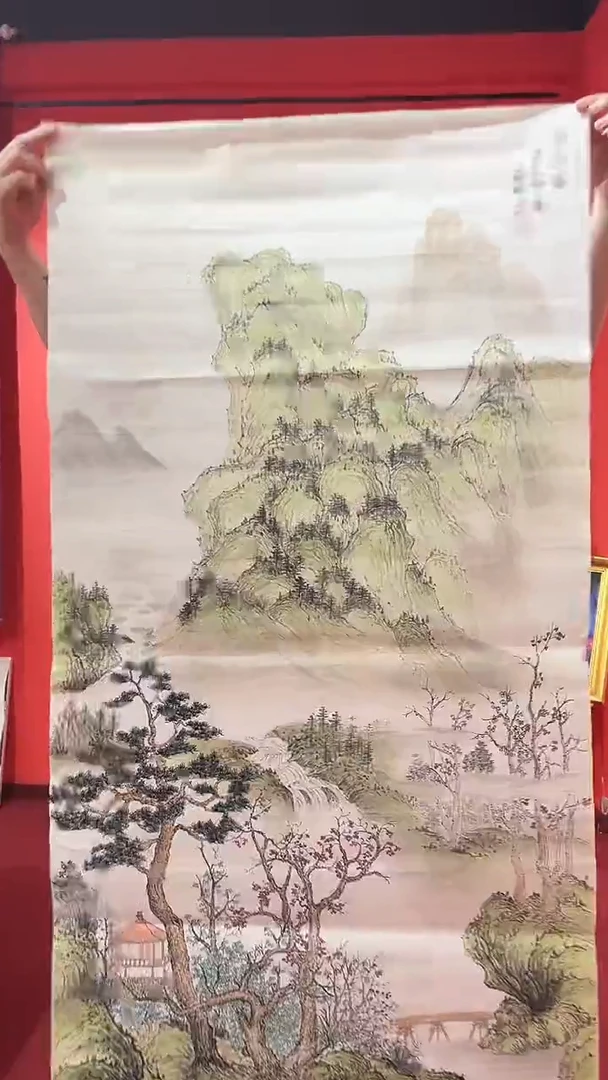 绘画8平尺山水作品