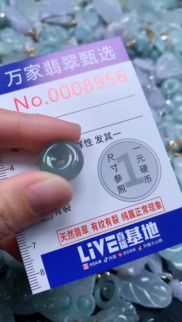 吊坠(不含链)未镶嵌翡翠8956