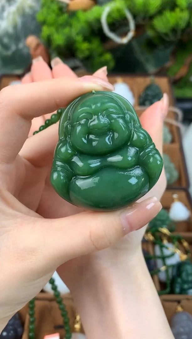 颈饰未镶嵌和田玉吊坠50mm