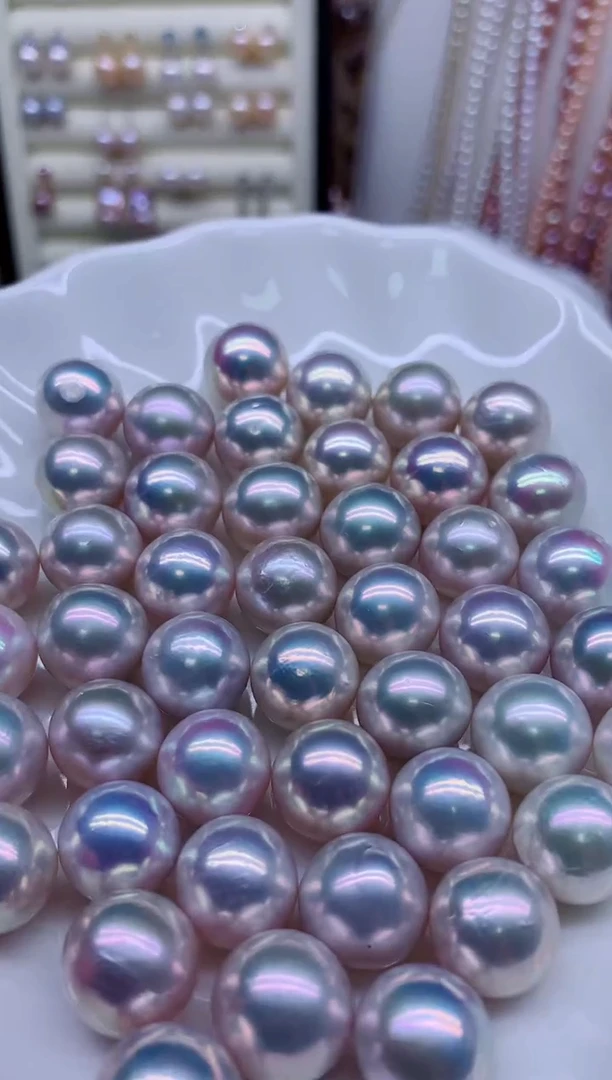 淡水珍珠银S925镶嵌吊坠(不含链)多样性发其一，非无暇