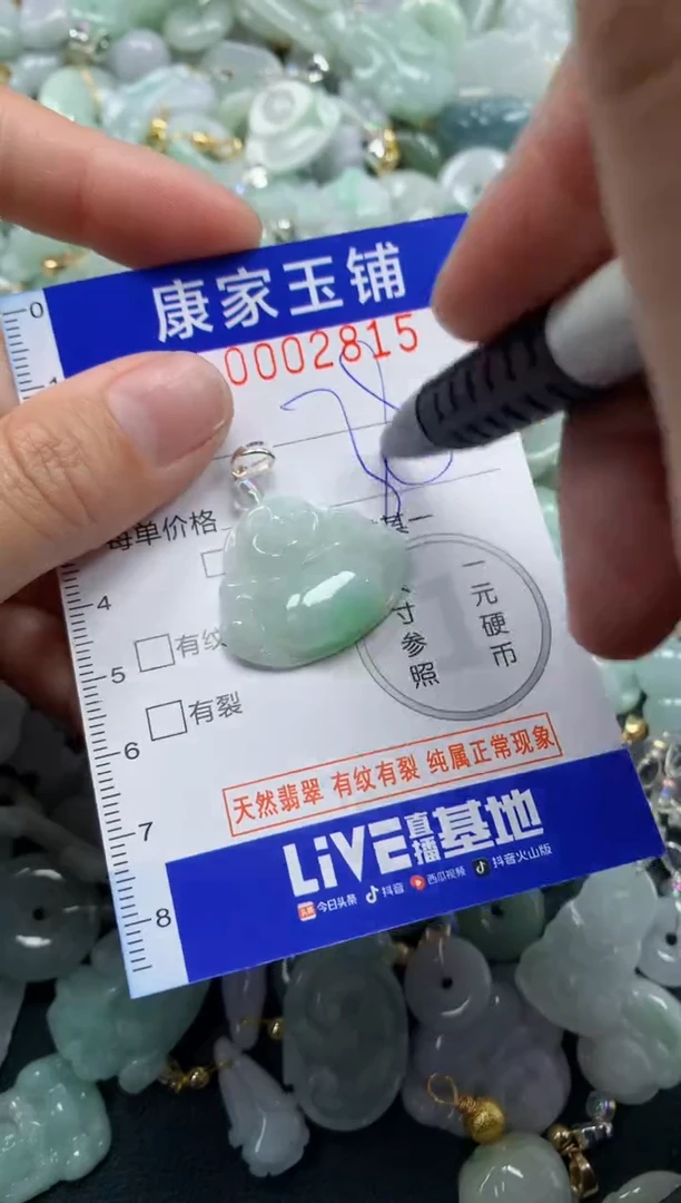 颈饰未镶嵌翡翠2815