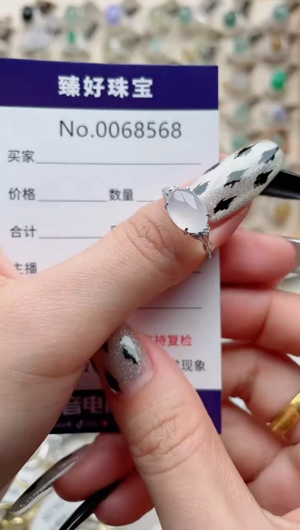 【闪购商品】翡翠戒指银S925镶嵌..........