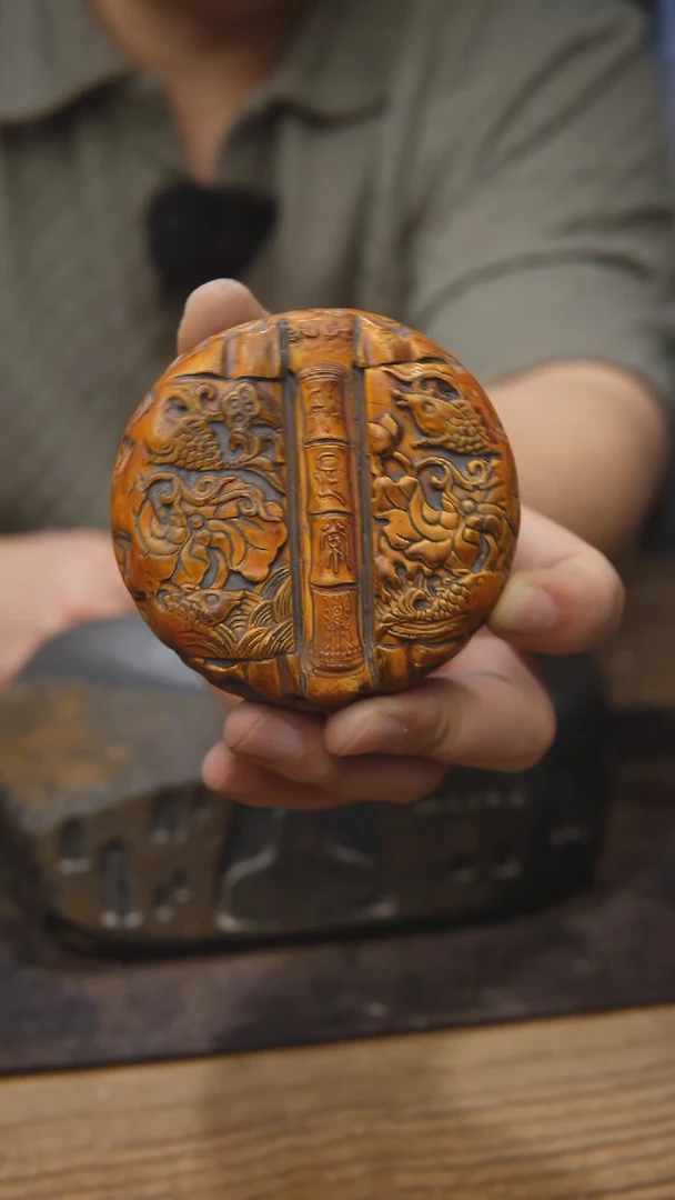 甘石陶艺麻线鼓款091