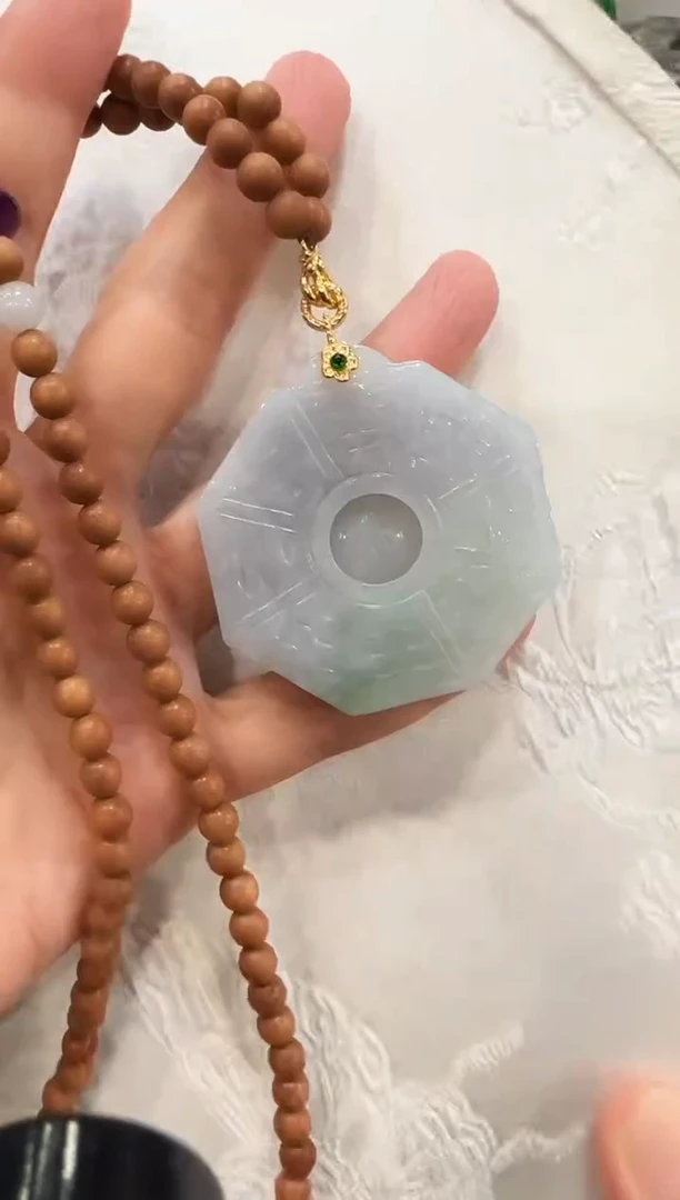 颈饰未镶嵌翡翠国风