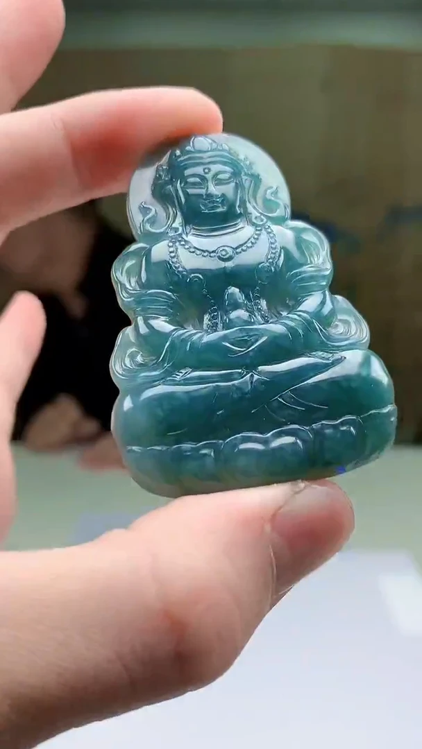 【闪购商品】定制翡翠未镶嵌5152bb-毛货挂件23