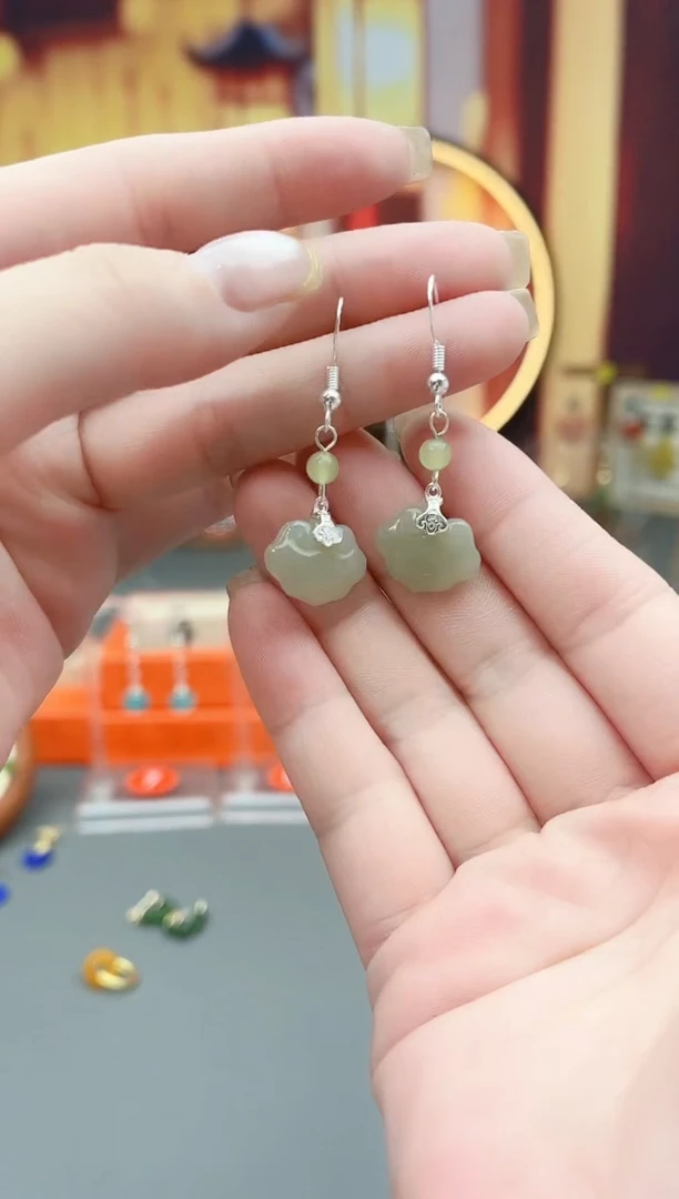 未镶嵌和田玉耳饰X11