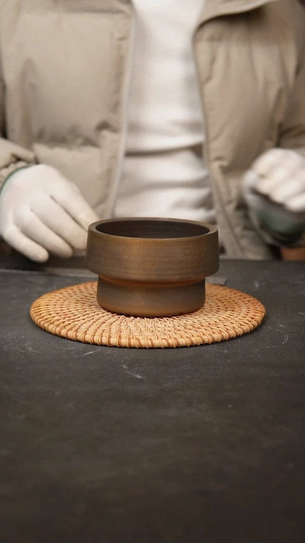 【闪购商品】瓷片泥泥手工花盆