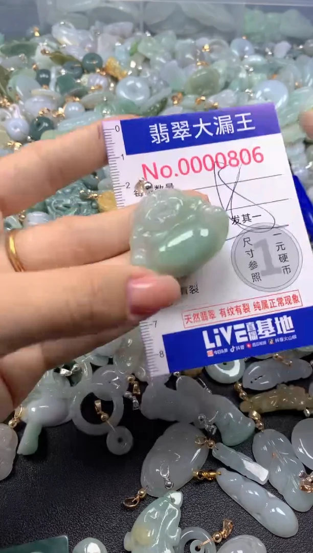 颈饰未镶嵌翡翠806